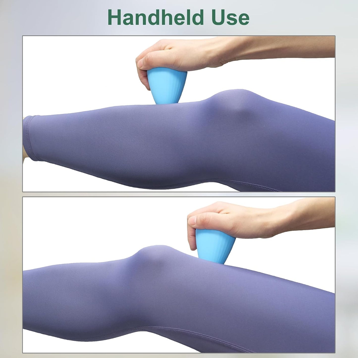Trigger Point Massage Tool Manual Massage Ball with Suction Cup | Silicone Massage Ball For Muscle Knots Deep Tissue Myofascial Release Hip Flexor Iliacus Psoas Neck Shoulder Back Thigh Foot