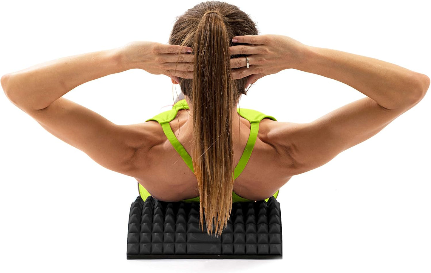 ProsourceFit Arched Back Stretching Spike Orthopedic Traction Device & Lower Lumbar Massage Support