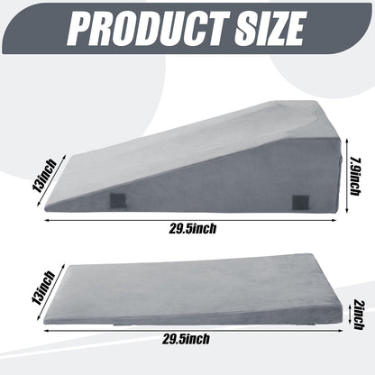 ROYALAY Leg Elevation Pillows for After Surgery, Adjustable Height Knee Surgery Recovery Equipment, Knee Replacement Recovery Aids for Hip Ankle Pain Relief Patent Pending