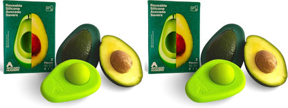 Food Huggers Avocado Hugger Single Pack - Keep Avocados Fresh with Patented Hug Design, BPA Free Food Grade Silicone Avocado Saver, Airtight Seal, Dishwasher Safe, Smart Storage Solution