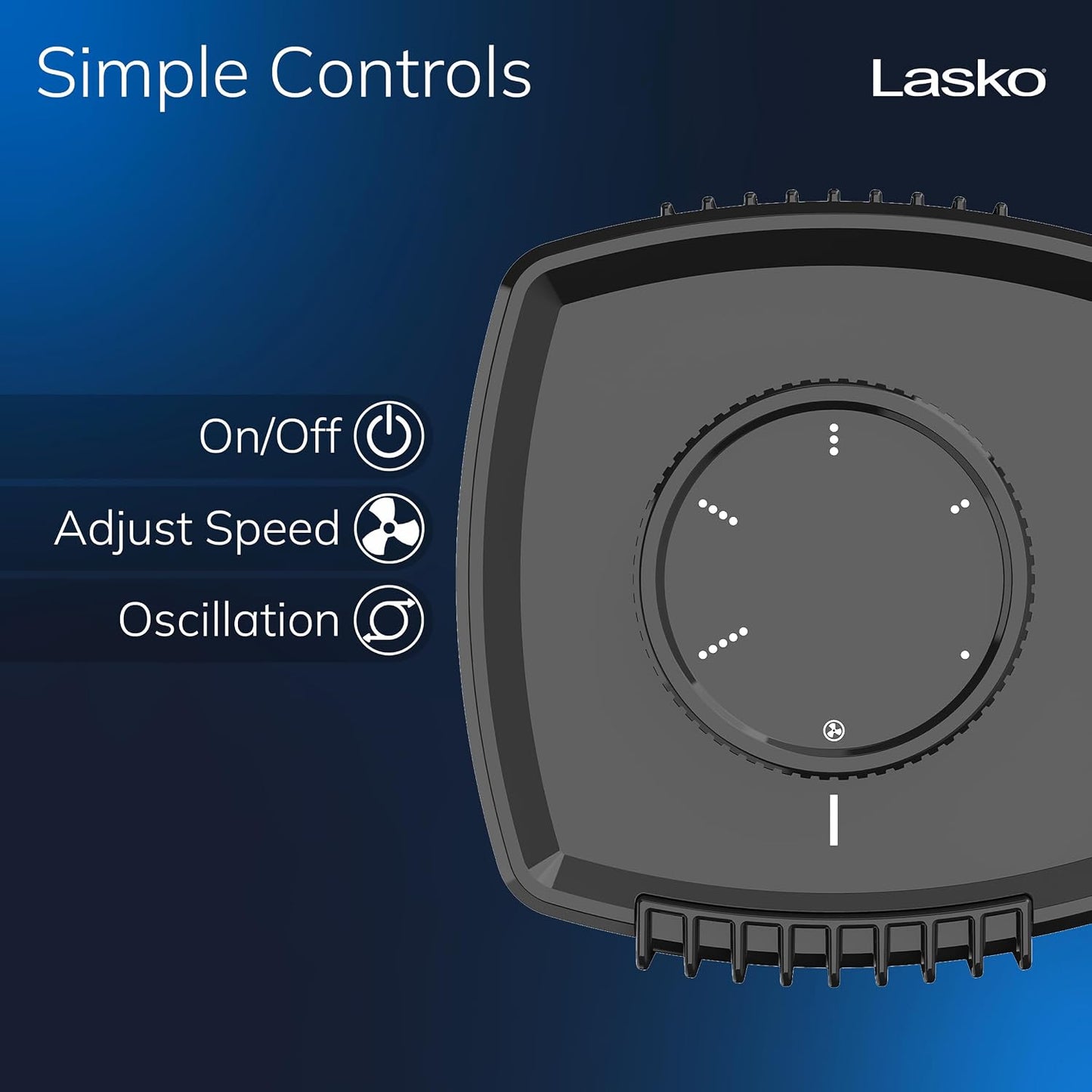 Lasko 8" Slumberbreeze Tabletop Fans