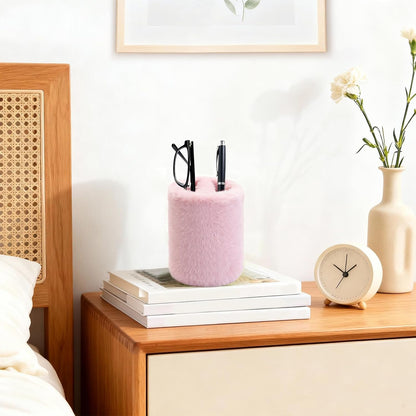 Eyeglass Holder for Nightstand,Anti-scratch Plush Eyeglass Stand Glasses Holders for Office Desk Organizer