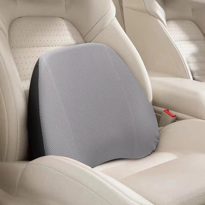 Super Cozy Lumbar Support Pillow for Car/Office Chair, 100% Memory Foam