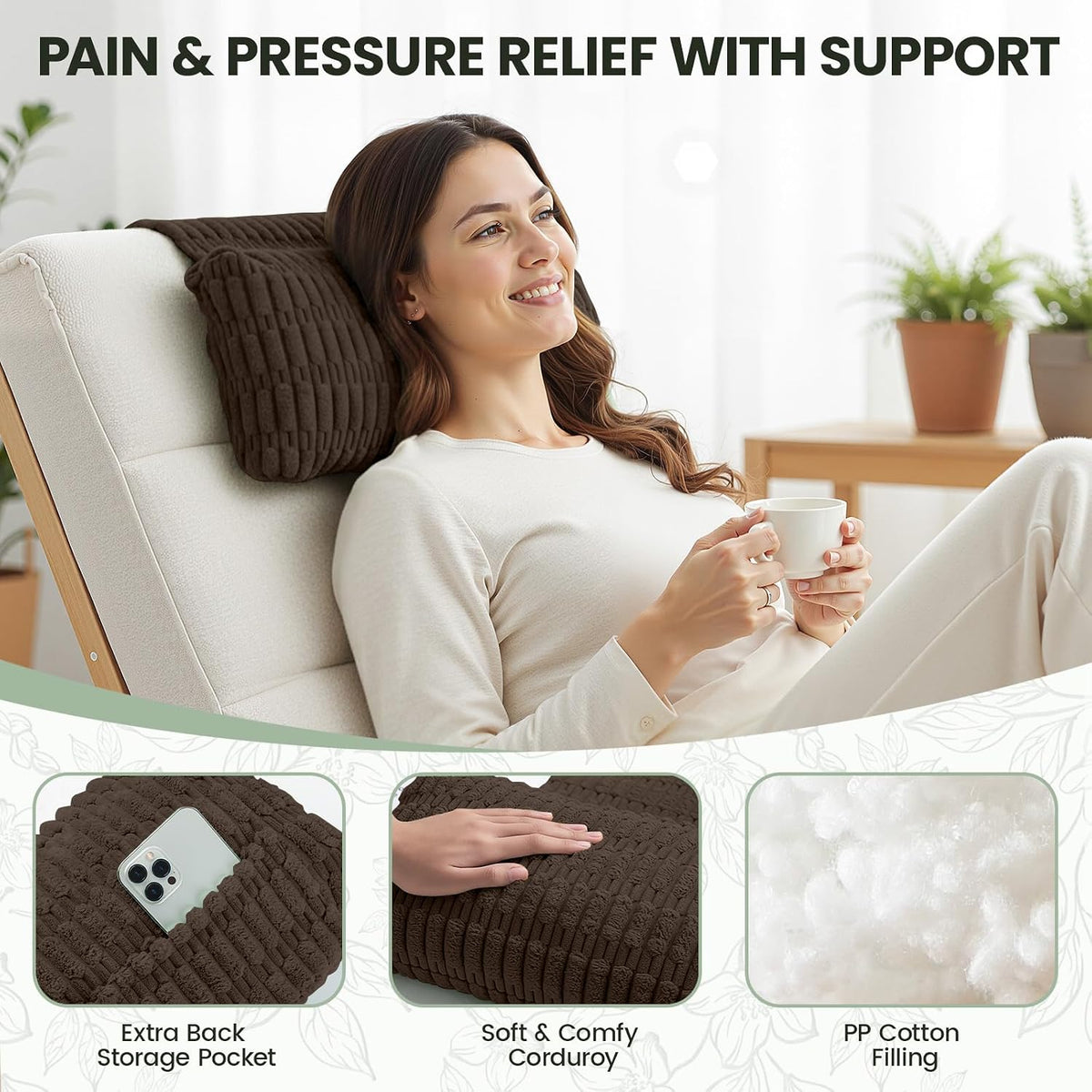 Recliner Pillow, Adjustable Neck Pillow for Recliner