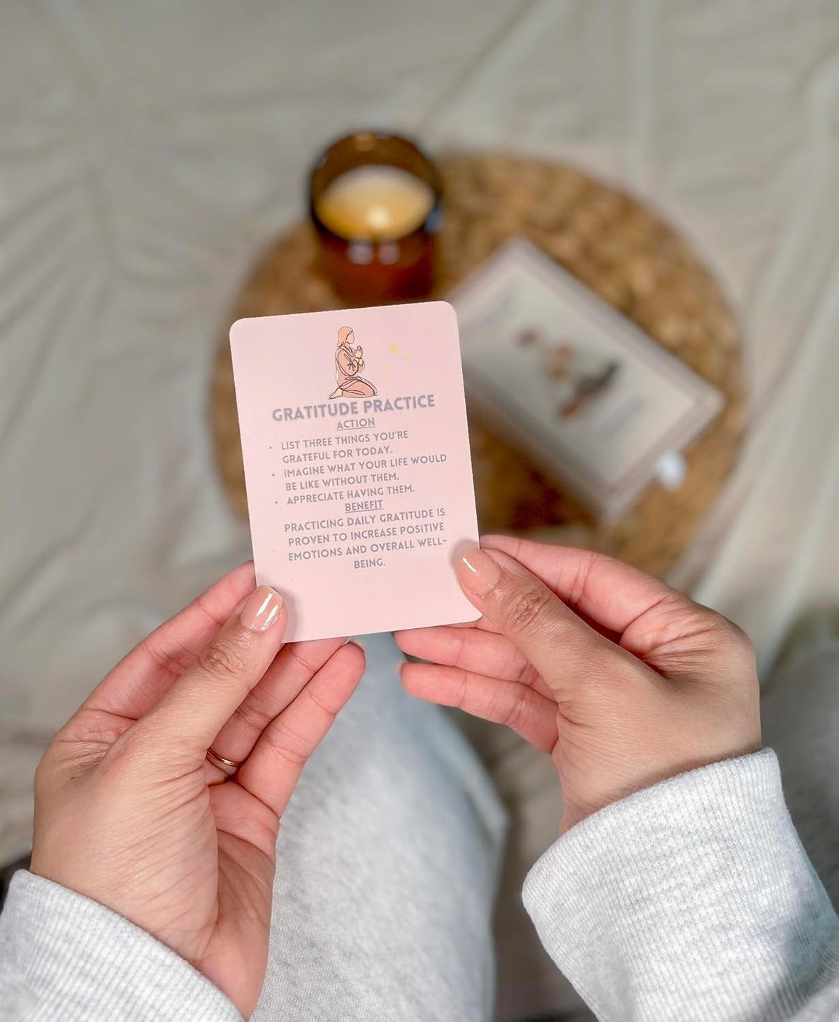 40 Somatic Therapy Exercise Cards - Mindfulness and Coping Skills Cards for Anxiety and Stress Relief | Emotional Healing, Grounding and Meditation Tool for Body Awareness | Perfect Self-Care Gift