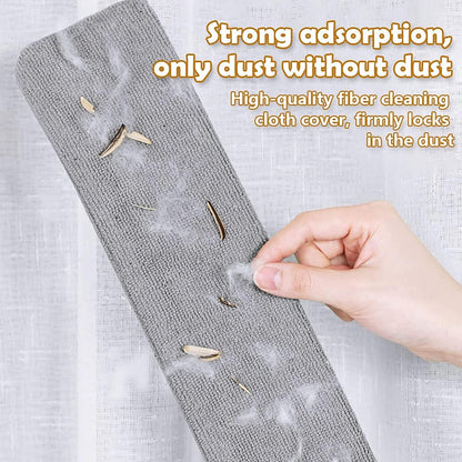 Retractable Gap Dust Cleaner, Under Refrigerator/Sofa Cleaning Tool, Microfiber Gap Duster, Suitable for Underneath Cleaning of Furniture, Fridges, Couch, Bed (25-55 Inch)