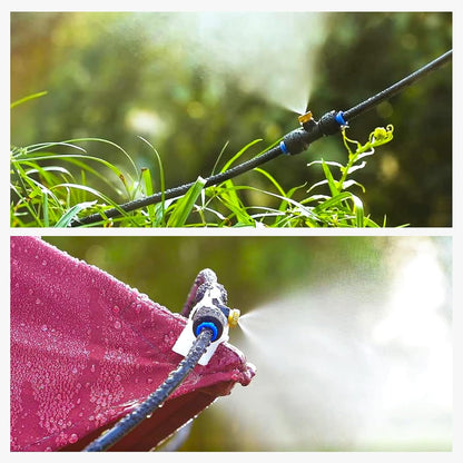 homenote Misting Cooling System, 75FT(23M) Pre-Assembled Mister Kit