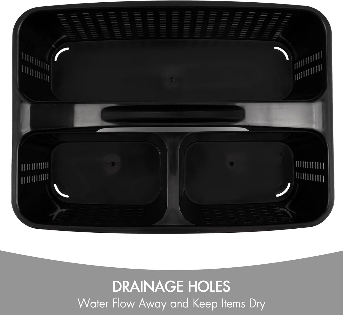 Tiawudi Portable Shower Caddy, Caddy Organizer with Handle, Plastic Shower Basket Hold Soap, Shampoo, Hair Supplies and Beauty Products, Cleaning Supplies Organizer for Home, Dorm, Shelf and Cabinet