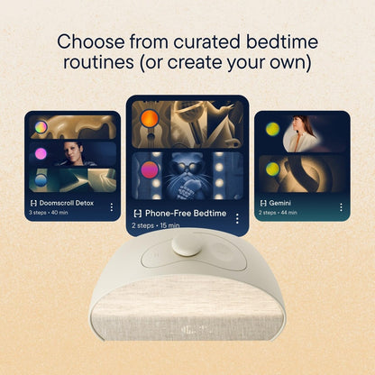 Hatch Restore 3 | Sunrise Alarm Clock, Smart Light, Sleep Audio (Putty) | White Noise Machine & Sunrise Alarm Light, 80+ Sleep Sounds, Screen-Free Bedtime Routine with Meditations via Hatch Sleep App