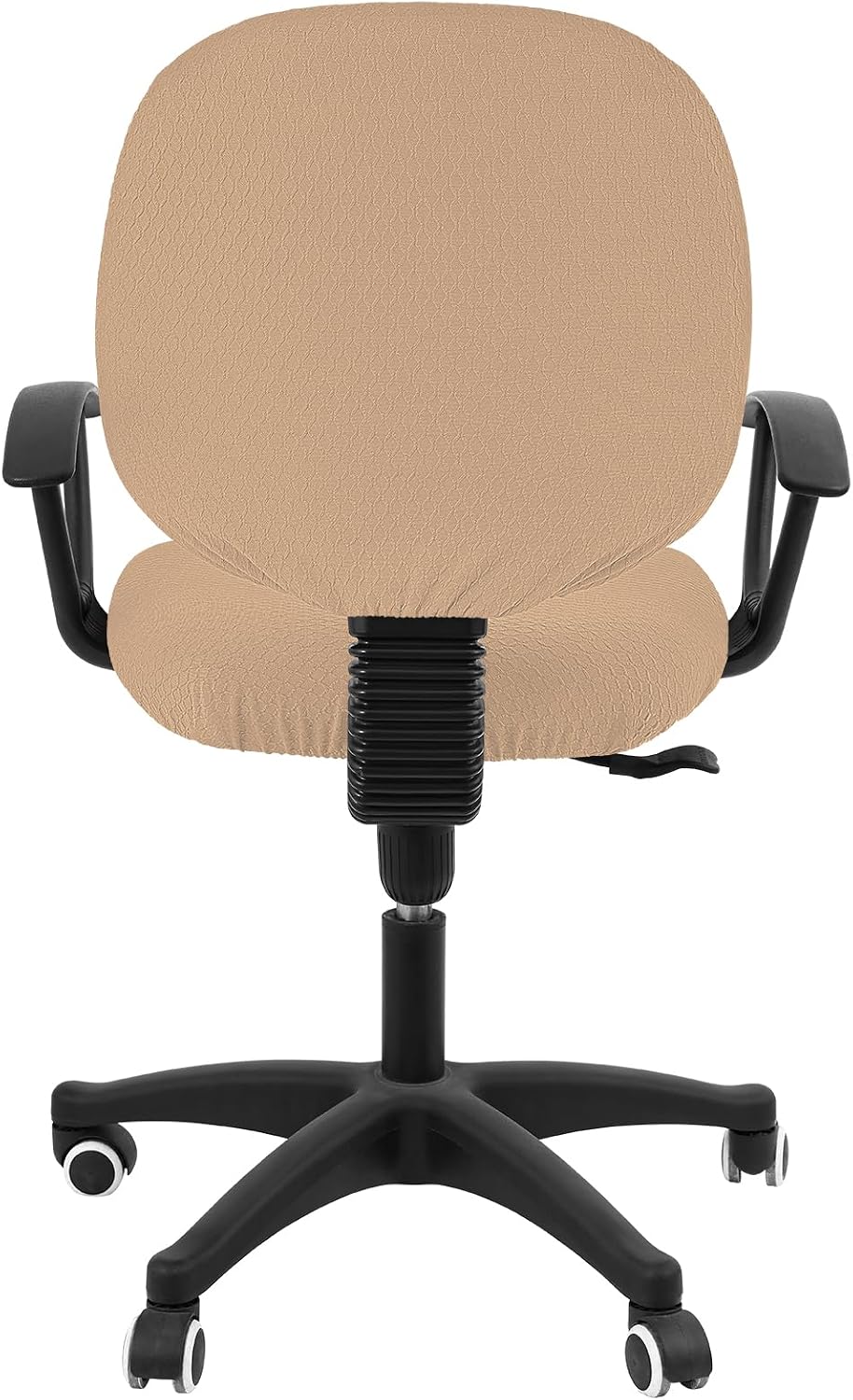 Smiry Office Computer Chair Armrest Covers, 2PCs Anti-dust Arm Rest Pad | Removable Washable Desk Chair Arm Pad Covers, Grey