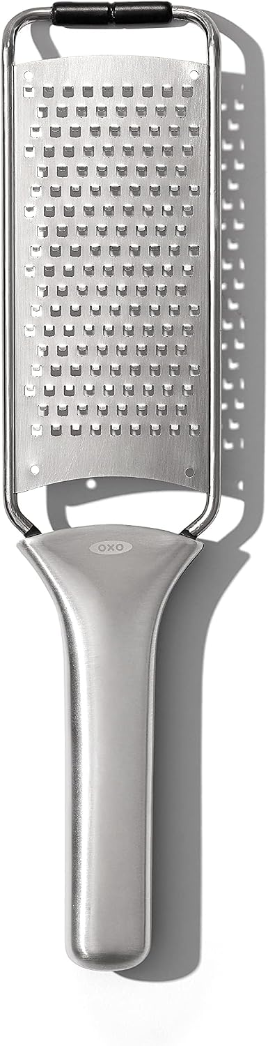 NEW OXO Good Grips Grater, Stainless Steel, Black