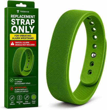 Vibrating Alarm Wristband Clock for Heavy Sleepers Wake Band Wrist Watch Silent Vibration Bracelet Loud Adults Strike Deaf People Despertar with that Won't Partner Extremely Deep