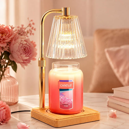Marycele Candle Warmer Lamp with Timer, Vintage Home Decor, Gifts for Women