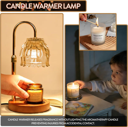 Candle Warmer Lamp with Timer Dimmable Home Decor Birthday Gifts for Women
