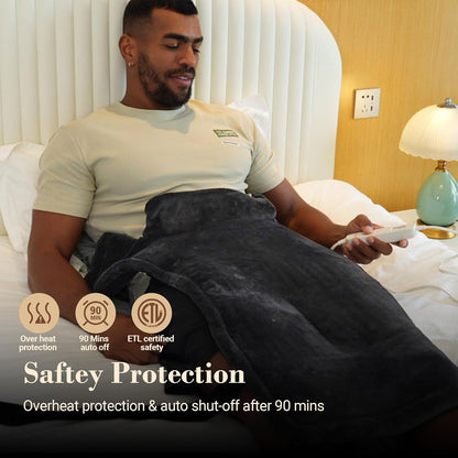 COMFIER Electric Heating Pad for Back, Neck and Shoulders, FSA Eligible HSA