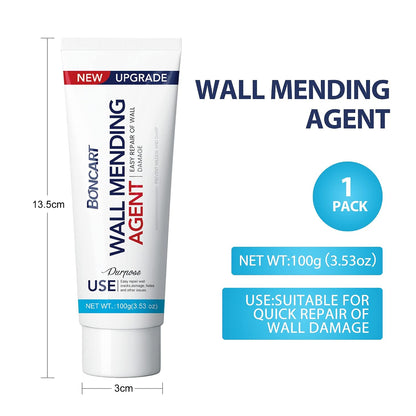 Drywall Repair Kit, 2-Pack Wall Mending Agent, Wall Spackle with Tools | Includes Scraper and Sandpaper. For Wall Surface Hole Fill, Quick And Easy Solution.