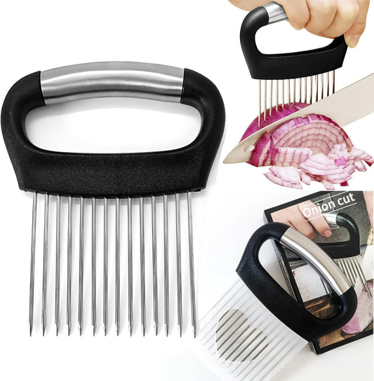 Extra-Large Onion Slicer – 304 Stainless Steel Vegetable Cutter