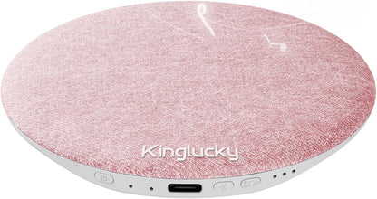 Kinglucky X50 Pillow Speaker for Sleeping, Built-in White Noise Sound Machine Pink Noise for Sleeping, Auto-Off Timer Portable Bluetooth Speaker Under Pillow Rechargeable for Side Sleeper, Blue