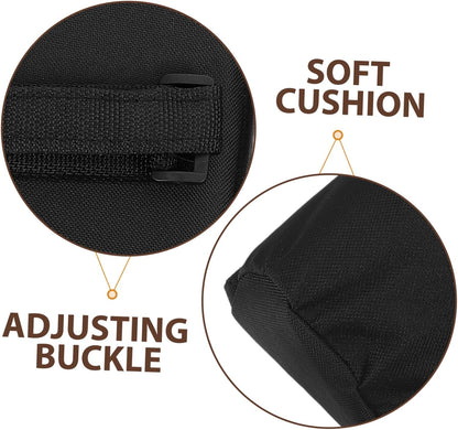 Foldable Chairs Arm Rest Pad Recliner Replacement Cushion Adjustable Soft Armrest Covers for Office Outdoor Use Support for Pregnant Women Elderly Children 13.38X12.99X1.96In