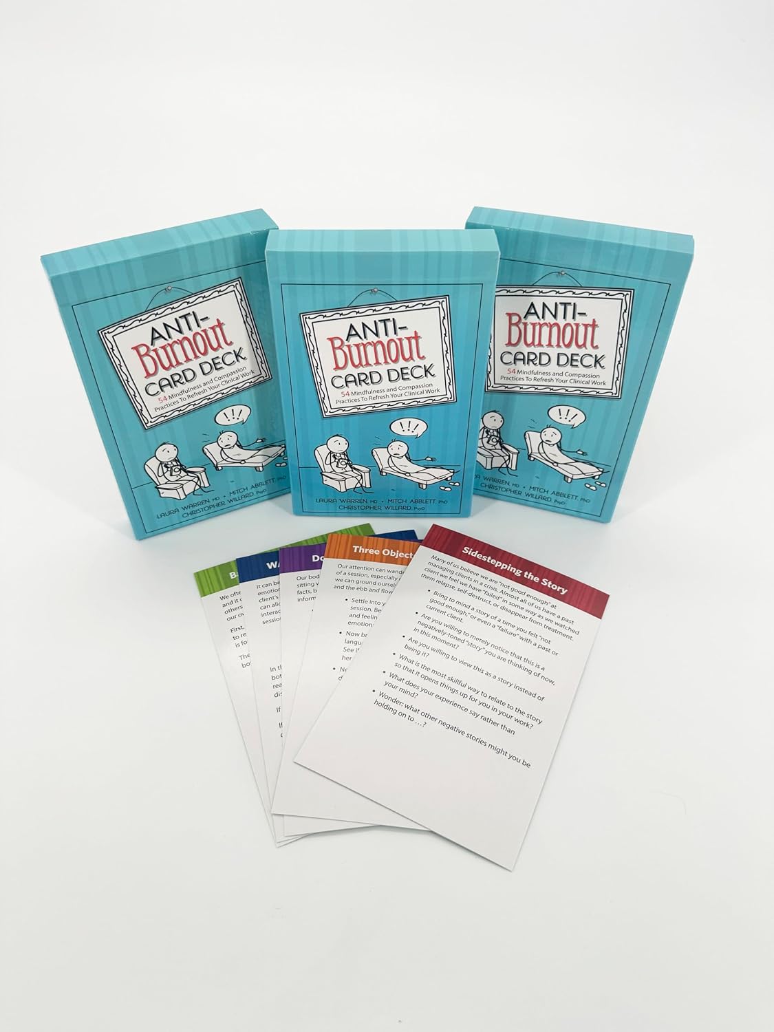 Anti-Burnout Card Deck: 54 Mindfulness and Compassion Practices To Refresh Your Clinical Work