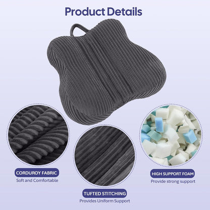 Lumbar Support Pillow for Couch, Back Support Pillow for Chair