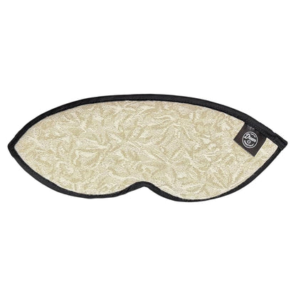 Dream Essentials Natura Organic Cotton Sleep Mask | Twilight Blue | Eye Mask for Sleeping, Light Blocking Soft Sleep Eye Cover with Eco Wool Padding | Made in USA Travel Accessories