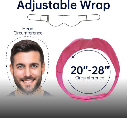 Wisdom Teeth Ice Pack Head Wrap Jaw Face Ice Pack with 4 Gel Packs