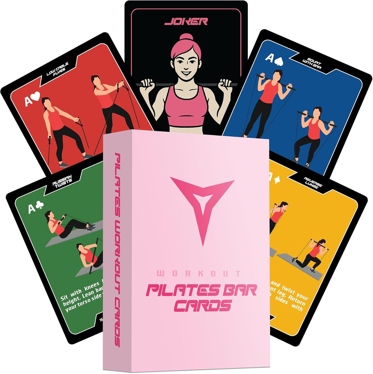 BREAKING LIMITS Workout Cards Deck - Bodyweight Exercise & Pilates Cards