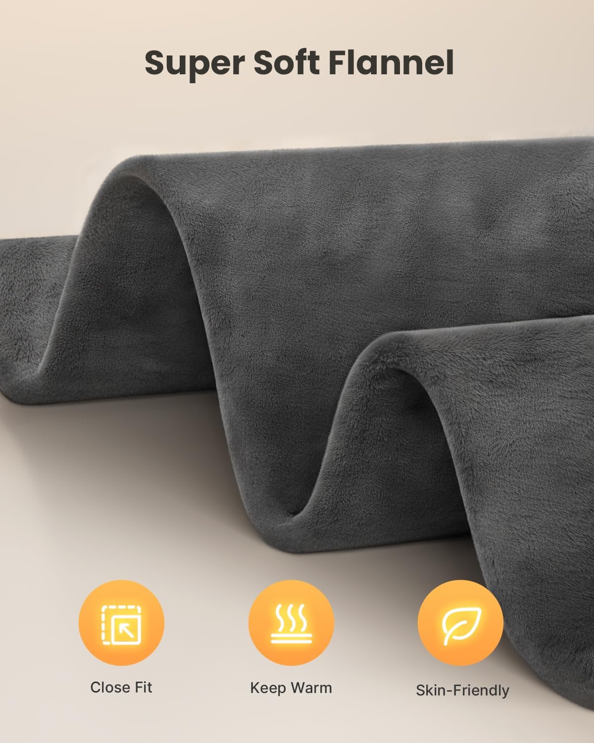 iDOO Heating Pad for Back Pain Relief, Birthday Gifts for Men Women Her Mum, FSA Eligible Items Only List, Weighted Heating Pad for Neck & Shoulders, ETL Electric Heat Pad, 24"x33"