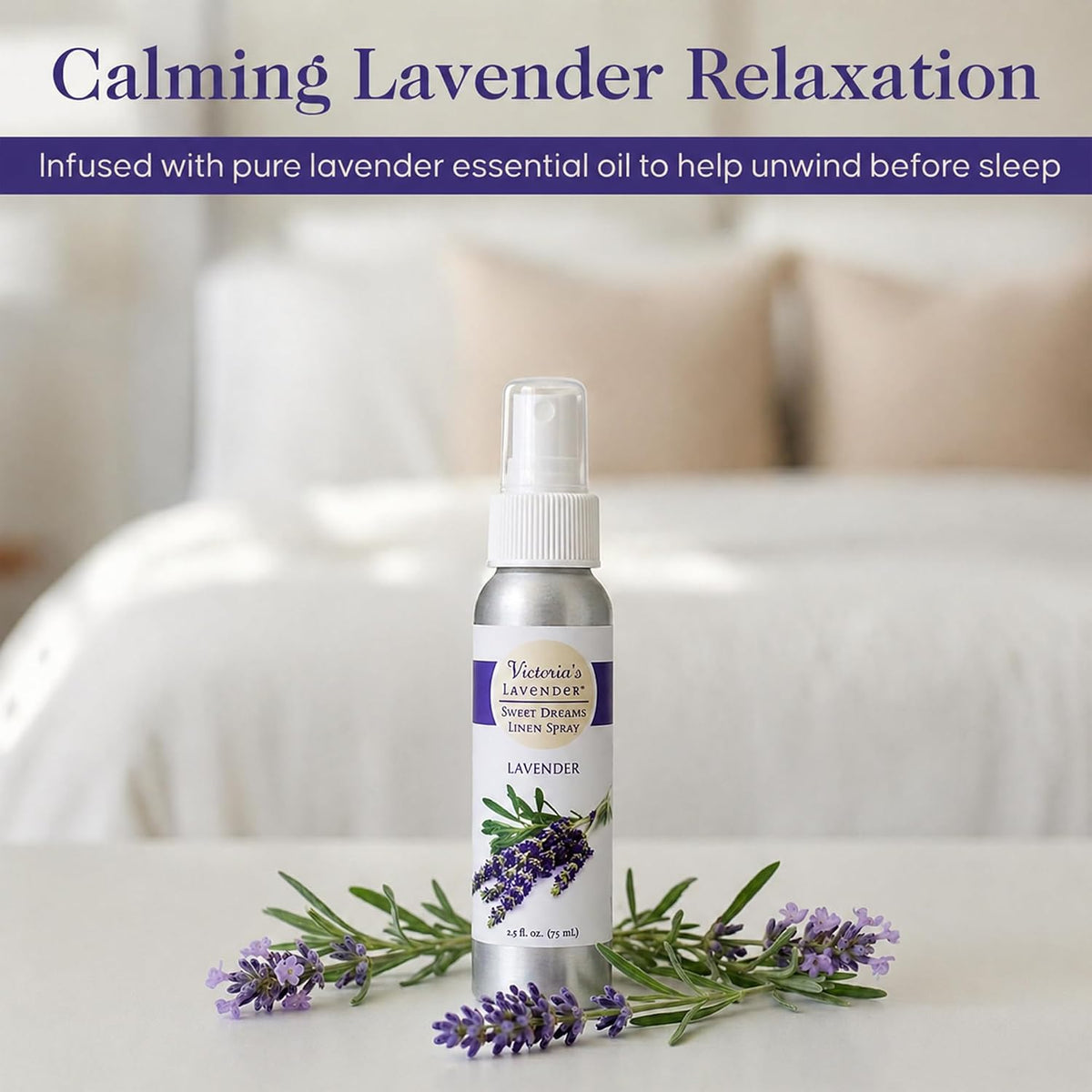 Victoria's Lavender Luxury Lavender Neck Wrap - Made in the USA