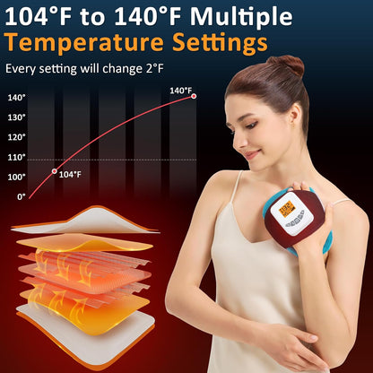 Feet Warmers, 5000mAh Rechargeable Foot &Ankle Heating Pad for Circulation