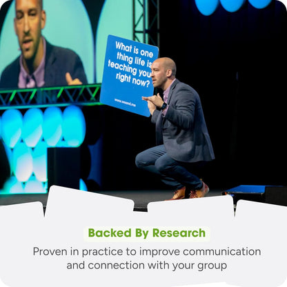 We! Connect, Ice Breaker Conversation Cards for Teams,10+ Activities | 20 fun, 20 deep & 20 self-reflection cards with10-plus activity guides & videos for workplace & education, featured by TEDx