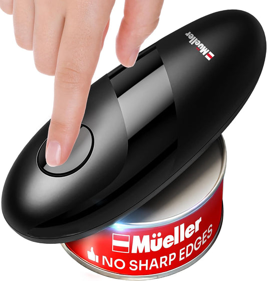 MUELLER HOME SmoothEdge Auto Electric Can Opener, Black