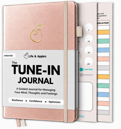 Life & Apples Daily Journal for Women, Guided with Prompts, Lavender