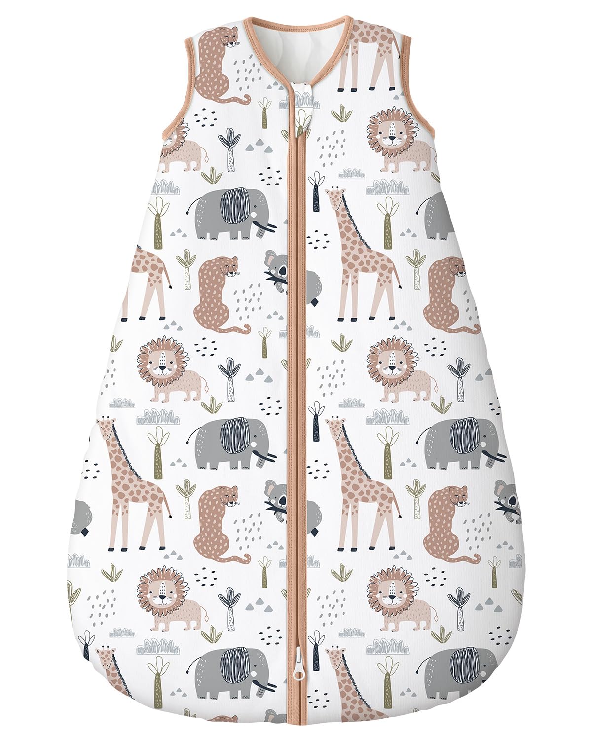 Yoofoss Baby Sleep Sack 0-6 Months Wearable Blanket for Babies 100% Organic Cotton 2-Way Zipper TOG 0.5 Toddler Sleeping Sack 3 Pack, Sleep Sacks