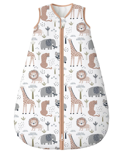 Yoofoss Baby Sleep Sack 0-6 Months Wearable Blanket for Babies 100% Organic Cotton 2-Way Zipper TOG 0.5 Toddler Sleeping Sack 3 Pack, Sleep Sacks