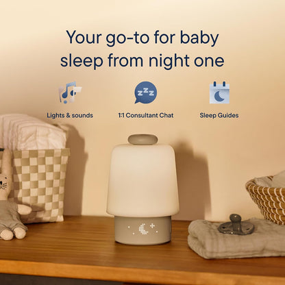 Hatch Baby Sound Machine & Night Light Routine Builder (Greige)
