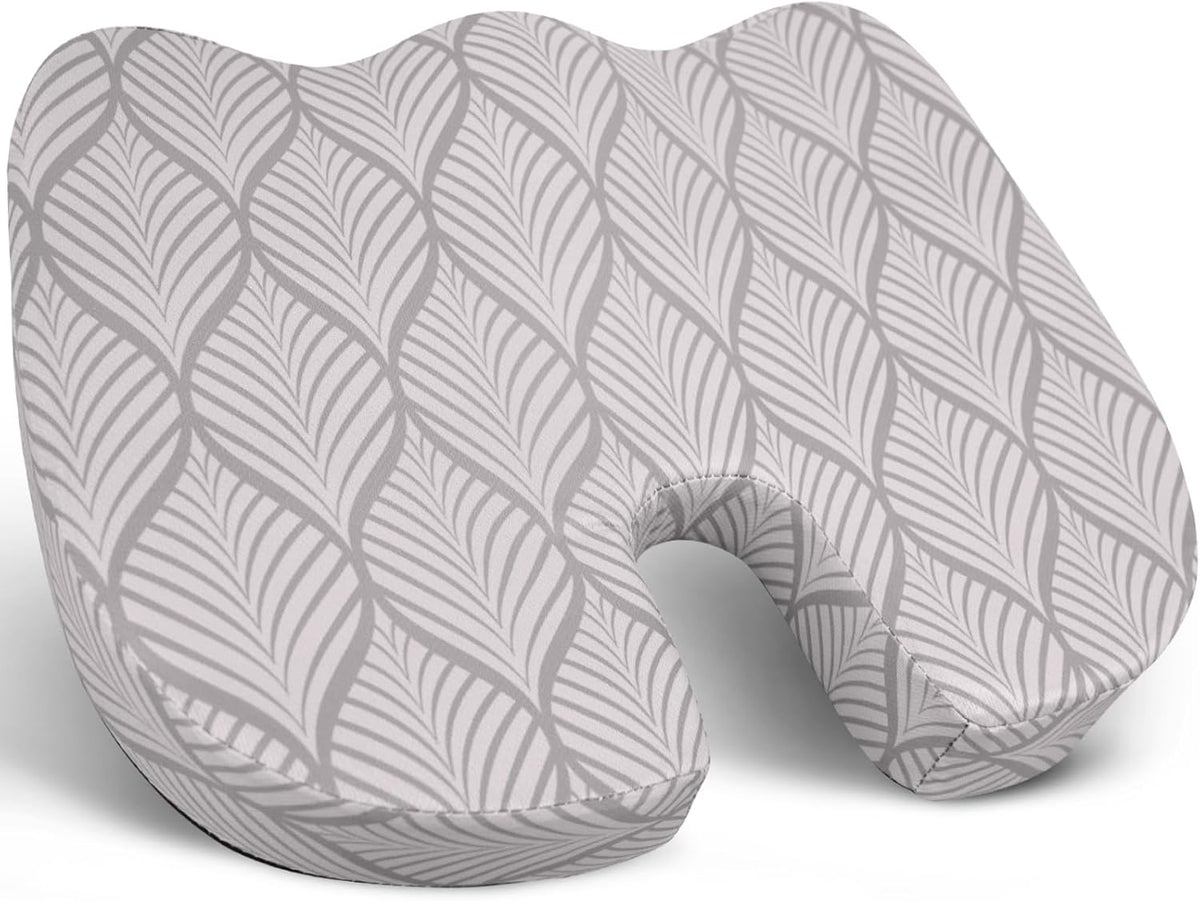 Tailbone Pain Relief Cushion, Memory Foam Seat Cushion for Coccyx Sciatica Pain Pressure Relief Office Desk Chair