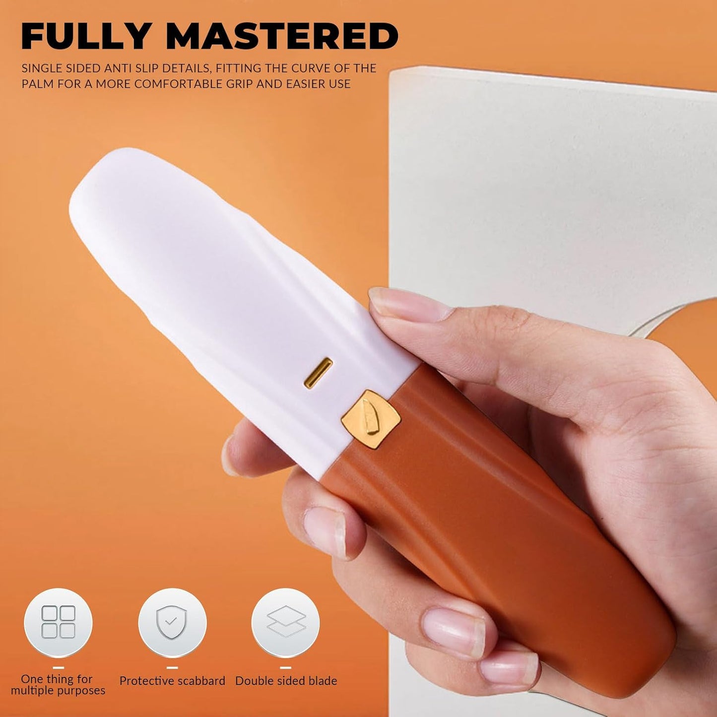 2 in 1 Paring Peeler Knife Multifunctional Stainless Steel Peeler,Creative Fruit and Vegetable Dual-Use Peeler Knife, Outdoor Portable Safety Cover Peeling Fruit Peeler, Kitchen gadgets (pink)