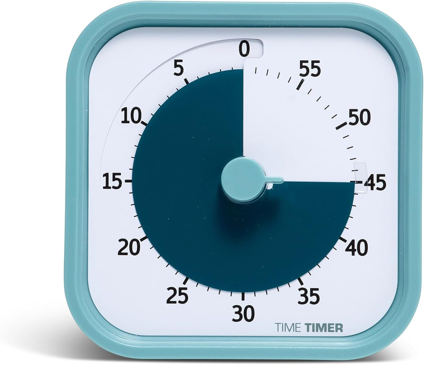 TIME TIMER Home MOD – 60-Minute Visual Timer Home Edition, Silent Operation Study Tool for Kids Desk, Homeschool Supplies, Office & Meetings (Fern Green)