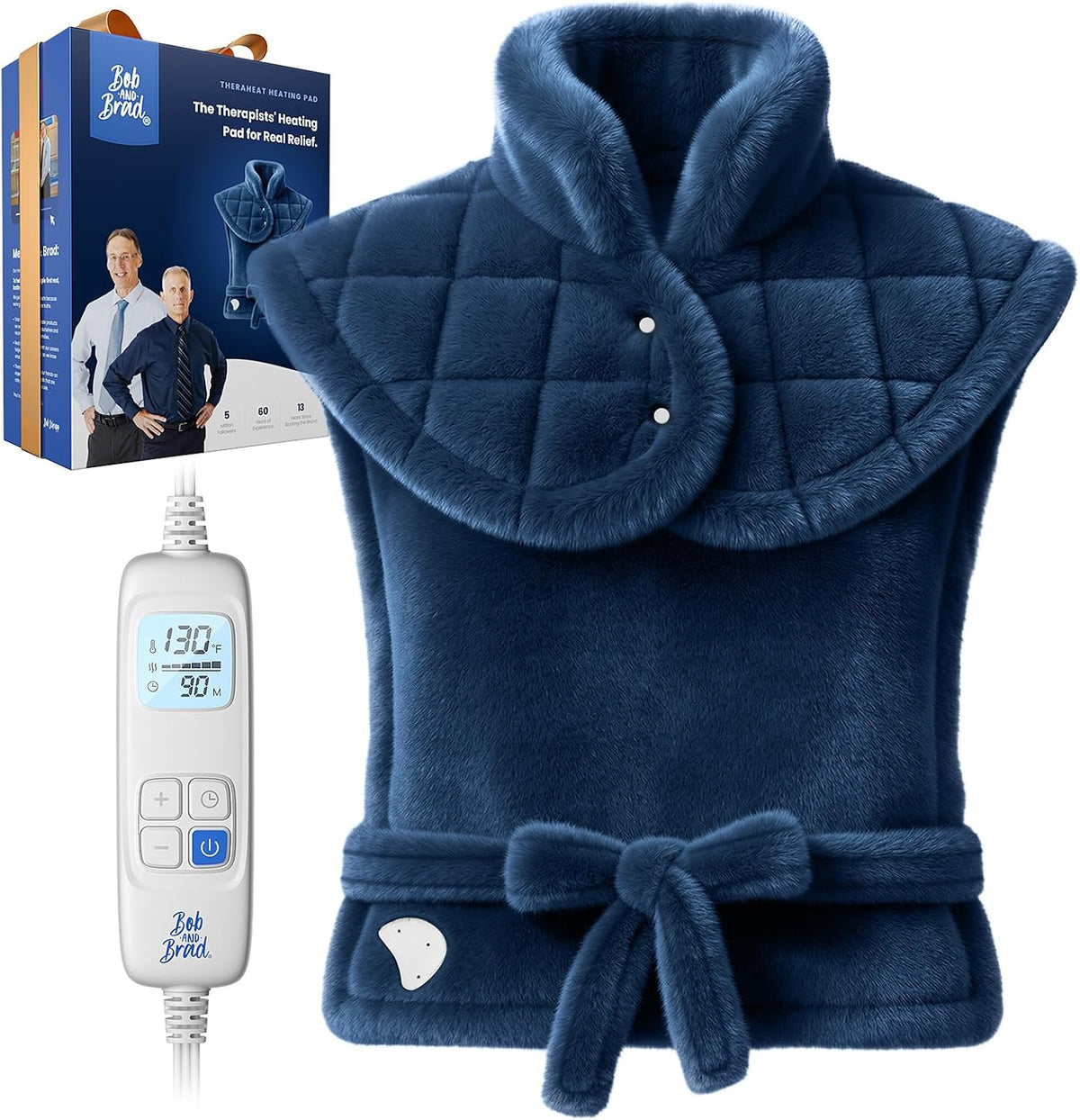 BOB AND BRAD Weighted Heating Pad for Shoulders and Upper Back