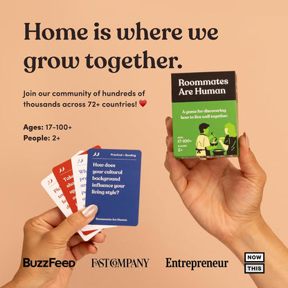 Friends are Human Conversation Cards for Friendship and Bonding, 140 Cards
