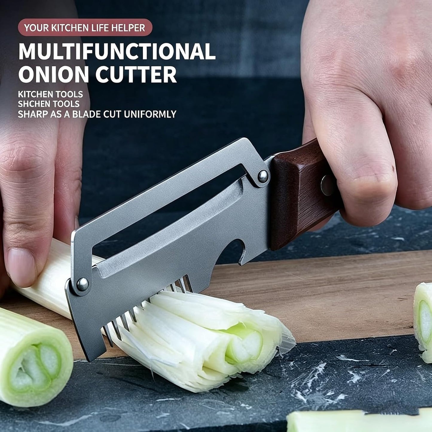 2026 Upgraded Multi-Functional Vegetable Peeler, Premium Peeler with Wooden Handle & Bottle Opener, Non-slip Kitchen Gadget for Potato, 2 Pack