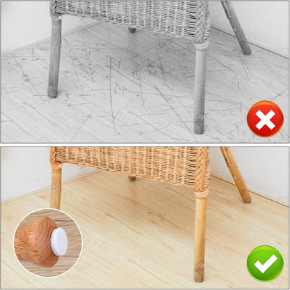 48 Pcs Felt Pads for Cabinet Door, 1/2in White Round Quite Cabinet Pads Bumpers Self Adhesive Felt Furniture Pad for Kitchen Furniture Floor Drawers Table Chair Leg Protector