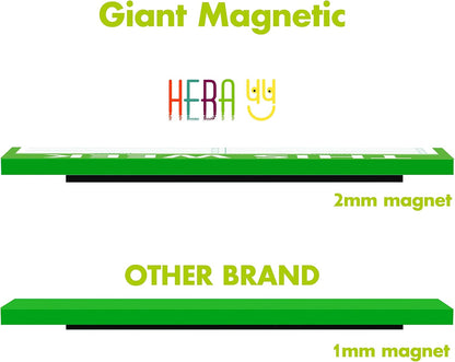 90 Pages Weekly Planner List Note Pad to Do List with Magnet Mountings for Fridge Locker (6" x 9")