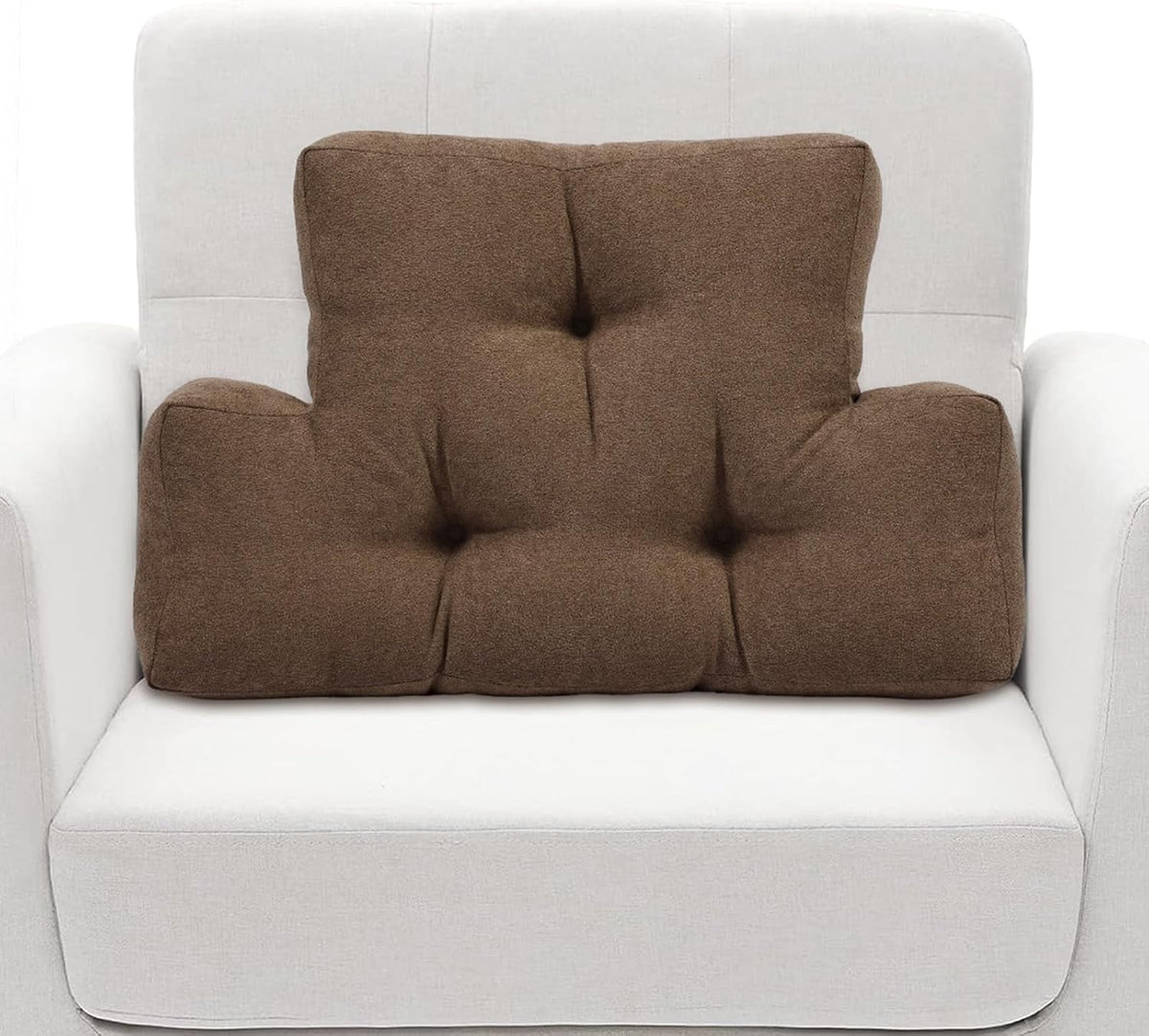 Back Pillow for Recliner Lumbar Support Pillow Soft and Fluffy Back Support Cushion Thick Lumbar Cushion for Chairs, Recliners,Sofa, Couch and Bed for Pain Relief