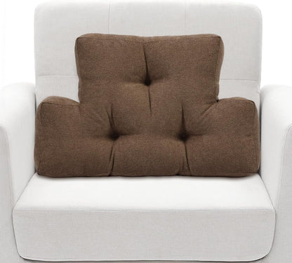 Back Pillow for Recliner Lumbar Support Pillow Soft and Fluffy Back Support Cushion Thick Lumbar Cushion for Chairs, Recliners,Sofa, Couch and Bed for Pain Relief
