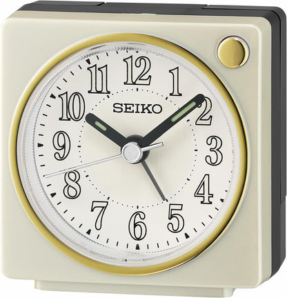 SEIKO Fuji II Bedroom Alarm Clock, Pearl Green