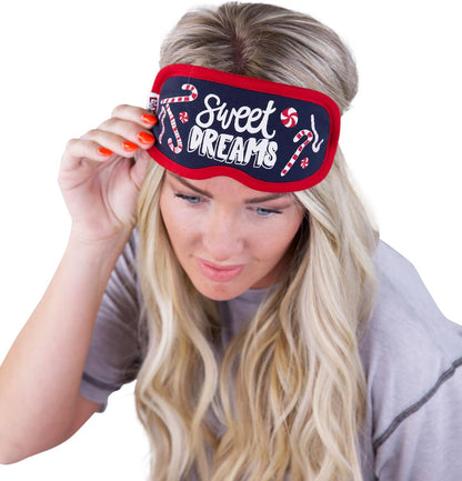 Lazy One Women's Cotton Face Mask for Sleep, Washable Sleeping Mask for Adults