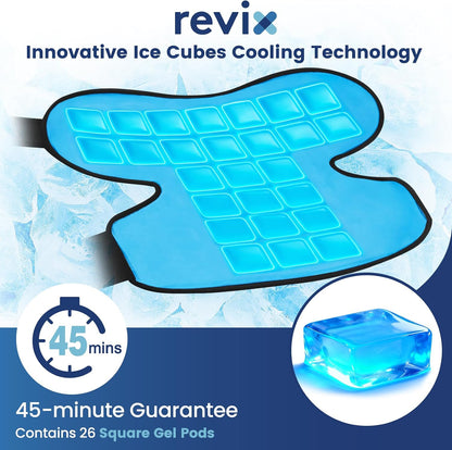 REVIX 45-Min Long-Lasting Shoulder Ice Pack Wrap for Rotator Cuff Surgery